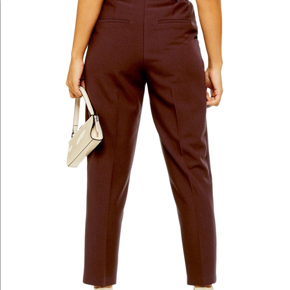 Topshop Belt Peg Pants - Picture 2 of 6
